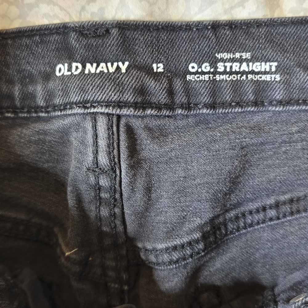 Old Navy Black Denim Jeans
